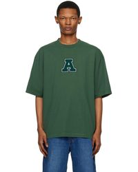 Axel Arigato - Green College 'a' T-shirt - Lyst
