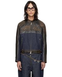 ANDERSSON BELL - 24 Racing Leather Jacket - Lyst