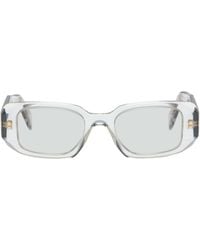 Prada - Symbole Rectangle Acetate Sunglasses - Lyst