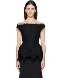 MATIERES FECALES - Vendome Tweed Top - Lyst