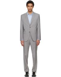 BOSS - Slim-Fit Virgin Wool Suit - Lyst