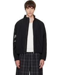Off-White c/o Virgil Abloh - Glossy Arrow Nylon Relax Track Jacket - Lyst