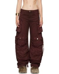 The Attico - レッド Fern カーゴパンツ - Lyst
