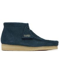 Wallabee deep sale blue