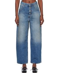 MM6 by Maison Margiela - Straight-Leg Jeans - Lyst
