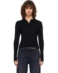 mfpen - Partial Placket Polo - Lyst