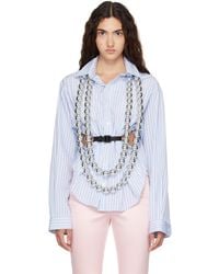 VAQUERA - Belted Shirt - Lyst