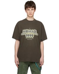 Song For The Mute - T-shirt '1999 nomad' brun - Lyst