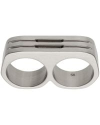 Rick Owens - Double Grill Ring - Lyst