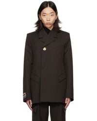 Egonlab - En Button Fitted Blazer - Lyst