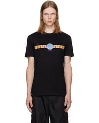 Versace - Printed Cotton Jersey Slim T-Shirt - Lyst