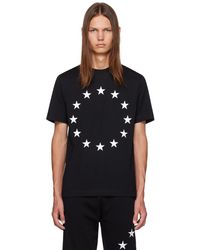 Etudes Studio - Études t-shirt wonder noir à logo europa - Lyst