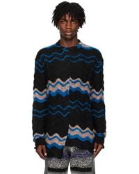 VITELLI - Paneled Sweater - Lyst