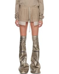 Rick Owens - Taupe Concordians Fog Boxers Shorts - Lyst