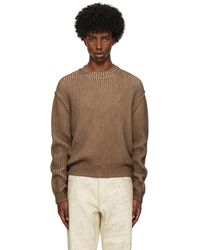 Guess - Vintage Washed Crewneck Sweater - Lyst