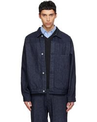 Nanamica - Short Denim Jacket - Lyst