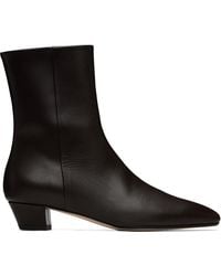Aeyde - Yasmin Leather Ankle Boots - Lyst