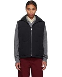 Maison Kitsuné - Sleeveless Down Puffer Vest - Lyst