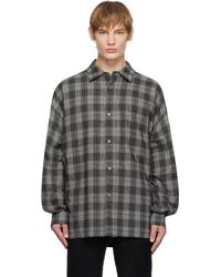 WOOYOUNGMI - Check Shirt - Lyst