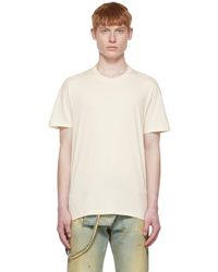 Maison Margiela Cotton 3 Pack T-shirts in Gray for Men | Lyst