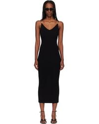 Versace - Viscose Knit Midi Dress - Lyst