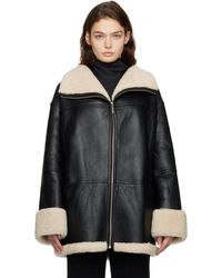 TOTEME - Off- Signature Shearling Jacket - Lyst