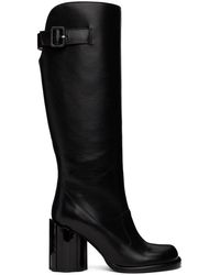 Ami Paris - Anatomical Toe Buckled Boots - Lyst