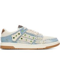 Amiri - Stud Skel Top Low Sneakers - Lyst