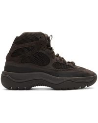 brown yeezy boots