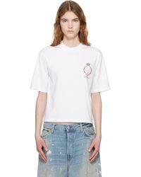 Off-White c/o Virgil Abloh - Royal Crown Boxy T-Shirt - Lyst