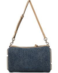 Marc Jacobs - 'The Denim Suede Snapshot' Shoulder Bag - Lyst