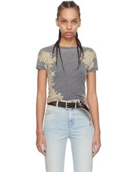 Guess USA - Ssense Exclusive Burn Out T-shirt - Lyst