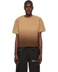 Dion Lee - Brown Sunfade T-shirt - Lyst