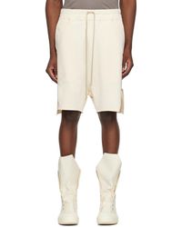 Rick Owens - Off- Champion Edition Beveled Pods Shorts - Lyst