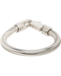 Rick Owens - Bracelet-Chainette Serpentine - Lyst