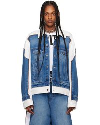 Jean Paul Gaultier - 'the Trompe L'œil' Denim Jacket - Lyst