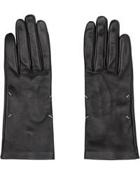 Maison Margiela - Leather Gloves - Lyst