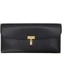 TOTEME - T-Lock Leather Wallet - Lyst