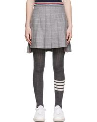 Thom Browne - Thom E Pleated Miniskirt - Lyst