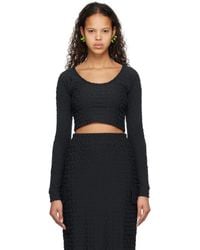Sunnei - Allover Long Sleeve T-shirt - Lyst