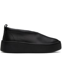 Jil Sander - Black Platform Sneakers - Lyst