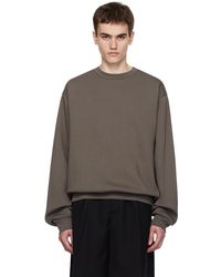Acne Studios - Gray Flag Sweatshirt - Lyst