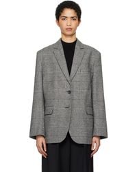 Anine Bing - Veston Quinn Noir Et Blanc - Lyst