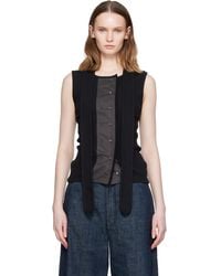 Lemaire - Asymmetrical Fitted Tank Top - Lyst