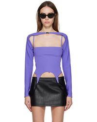 Miaou - Purple Phoenix Long Sleeve T-shirt - Lyst