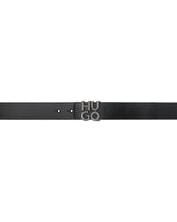 HUGO - Leather Belt - Lyst