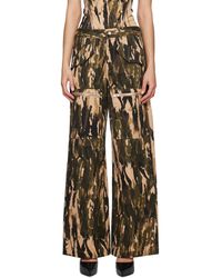 Dion Lee - Beige Slouchy Pocket Trousers - Lyst