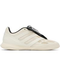 Y-3 - Off- Leather Predator Precision Sneakers - Lyst