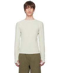 Entire studios - Thermal Long Sleeve T-shirt - Lyst