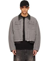 we11done - Cut-Out Work Jacket - Lyst